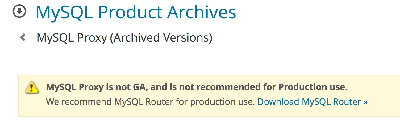 二、MySQL Proxy 的選擇（圖 2）
