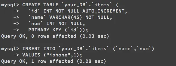 直接進去 MySQL command line 模式貼上去就好嚕