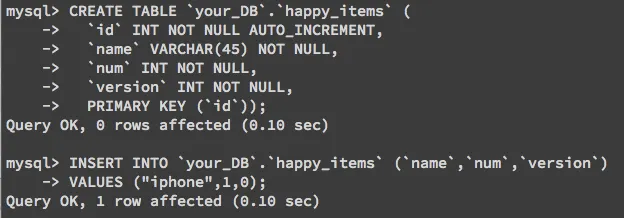 直接進去 MySQL command line 模式貼上去就好嚕