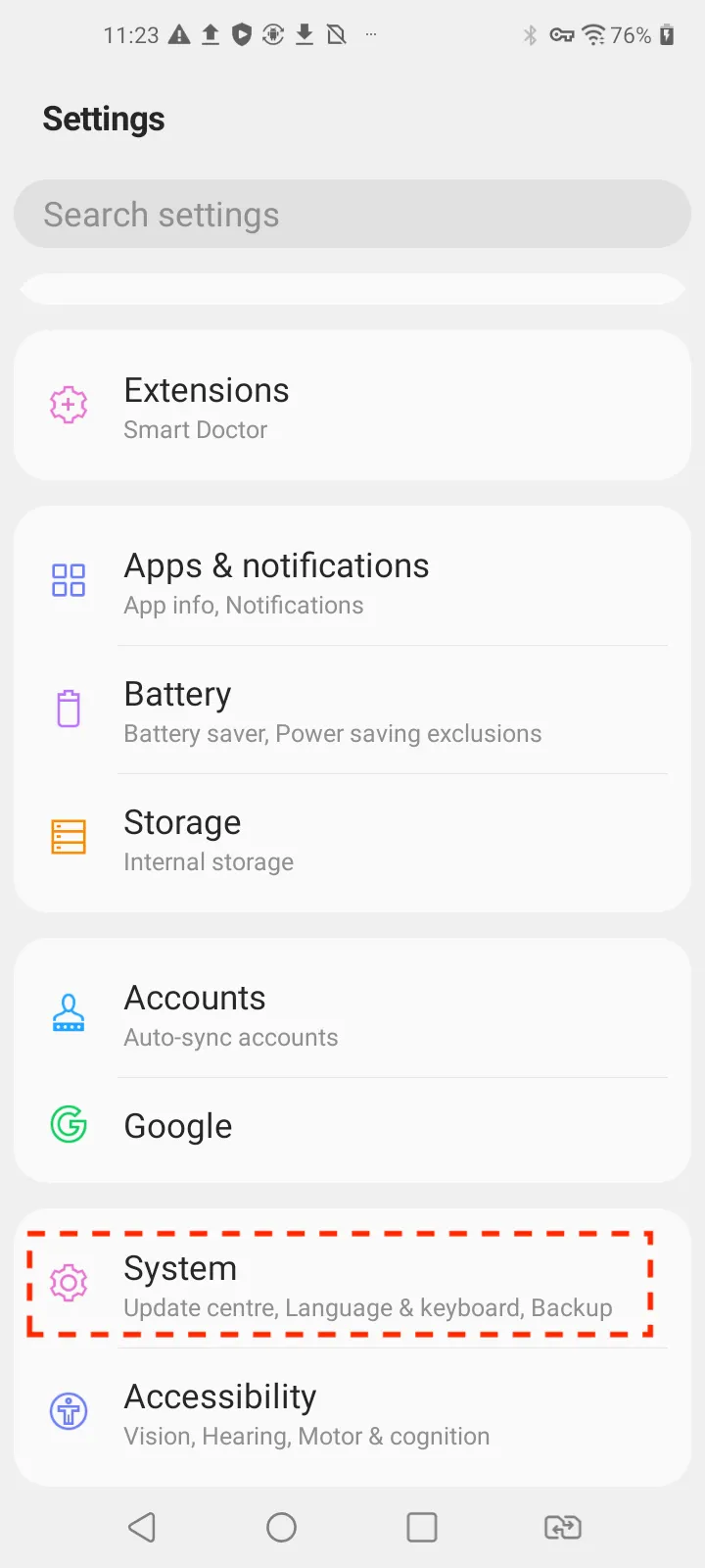 STEP 5：將過去沒在用的 Android 完全重置後註冊（圖 20）