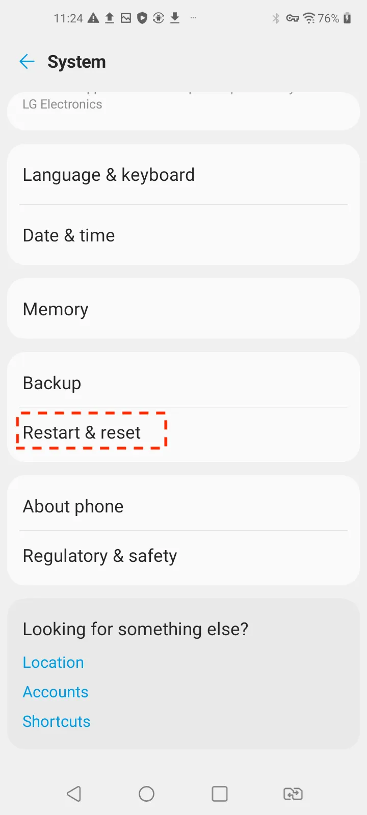 STEP 5：將過去沒在用的 Android 完全重置後註冊（圖 21）