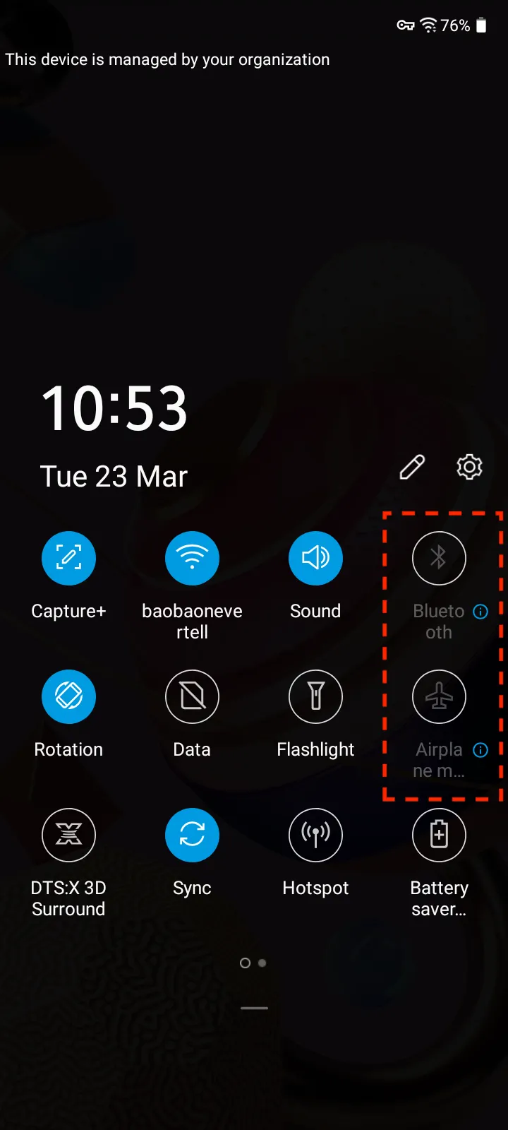 三、確認給 Device 設定的 Policy 有生效（圖 34）