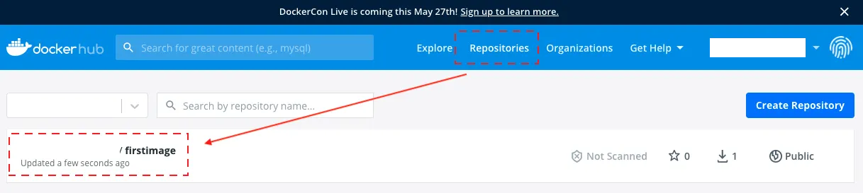三、將 Docker Image 發佈到 dockerhub 上面(圖 12)