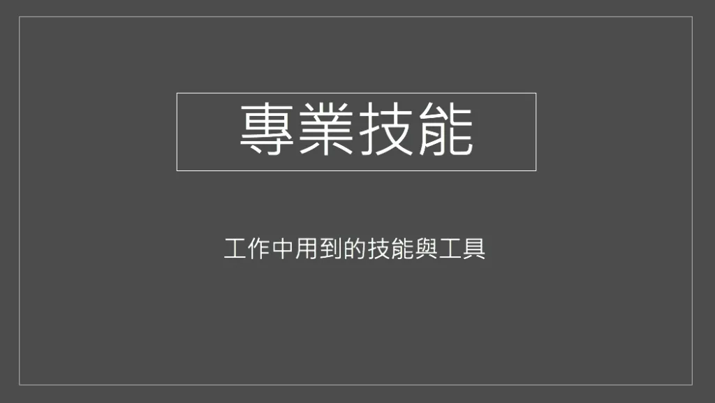 2.2 專業技能（圖 2）