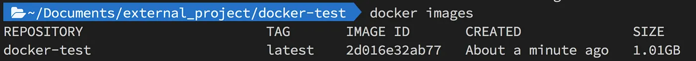 二、撰寫 Dockefile，了解優化前體積有多大（圖 2）