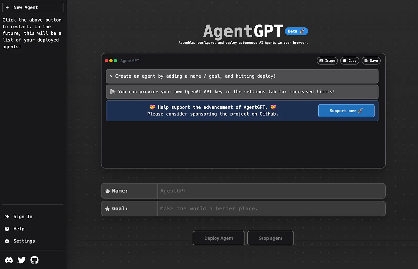 如何免費使用 AgentGPT(圖 2)