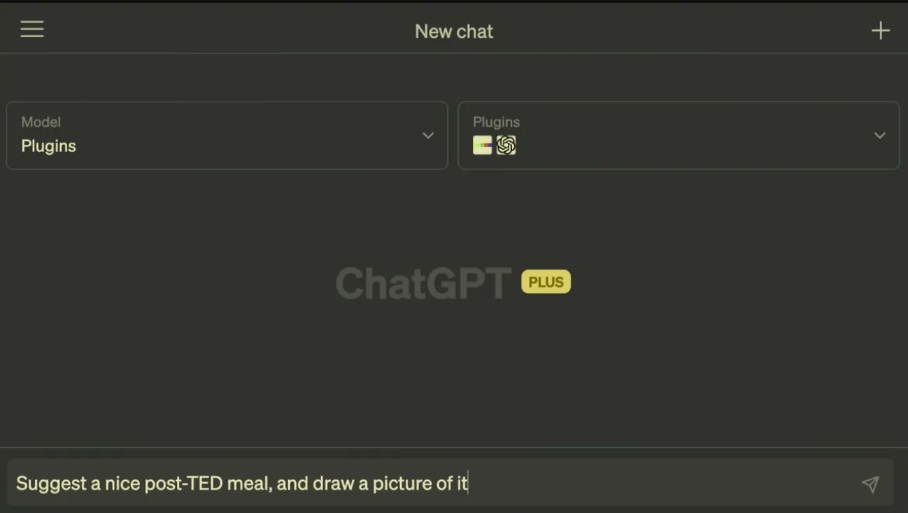在 ChatGPT 產圖、線上購物、發送 twitter 貼文(圖 3)