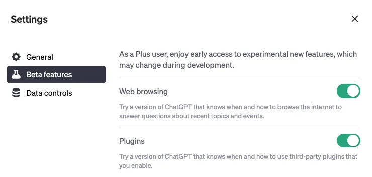 如何啟用 ChatGPT Plugins?(圖 3)