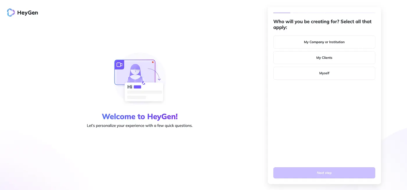 STEP 1: 註冊 Heygen（圖 4）