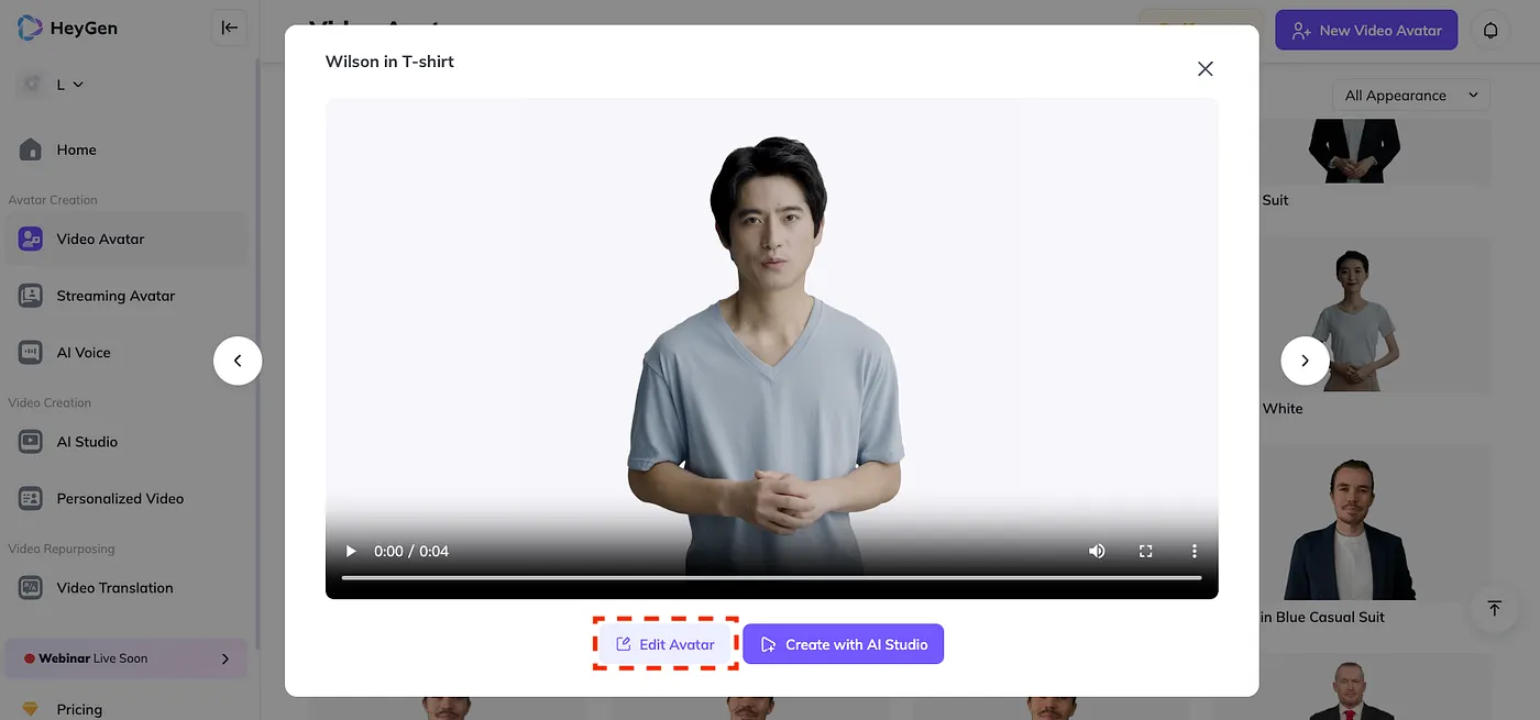 STEP 2: 建立你的虛擬分身（圖 8）