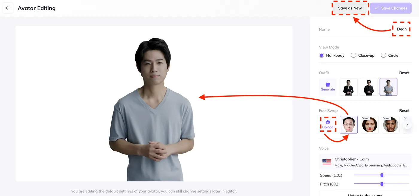STEP 2: 建立你的虛擬分身（圖 9）