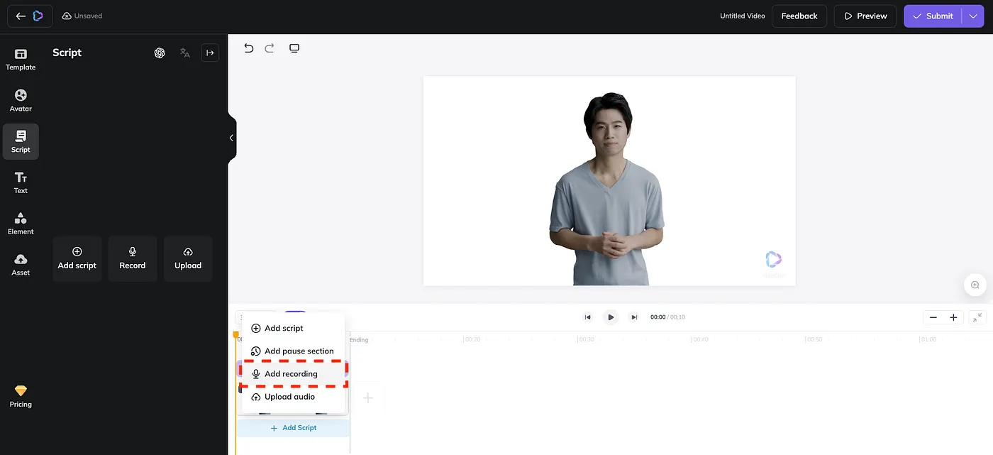 STEP 3: 用虛擬分身來製作多國語言的影片（圖 13）