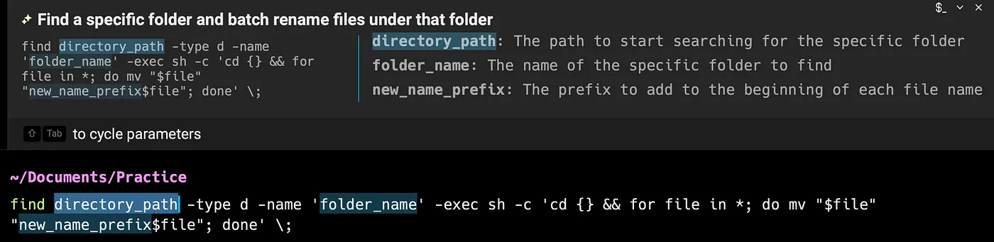 Exmaple 3：撰寫 Shell Script（圖 7）