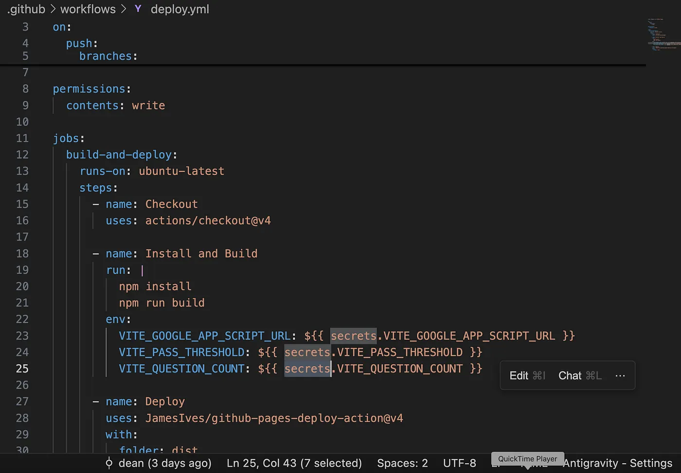 五、用 GitHub Pages 免費發布網頁(圖 14)
