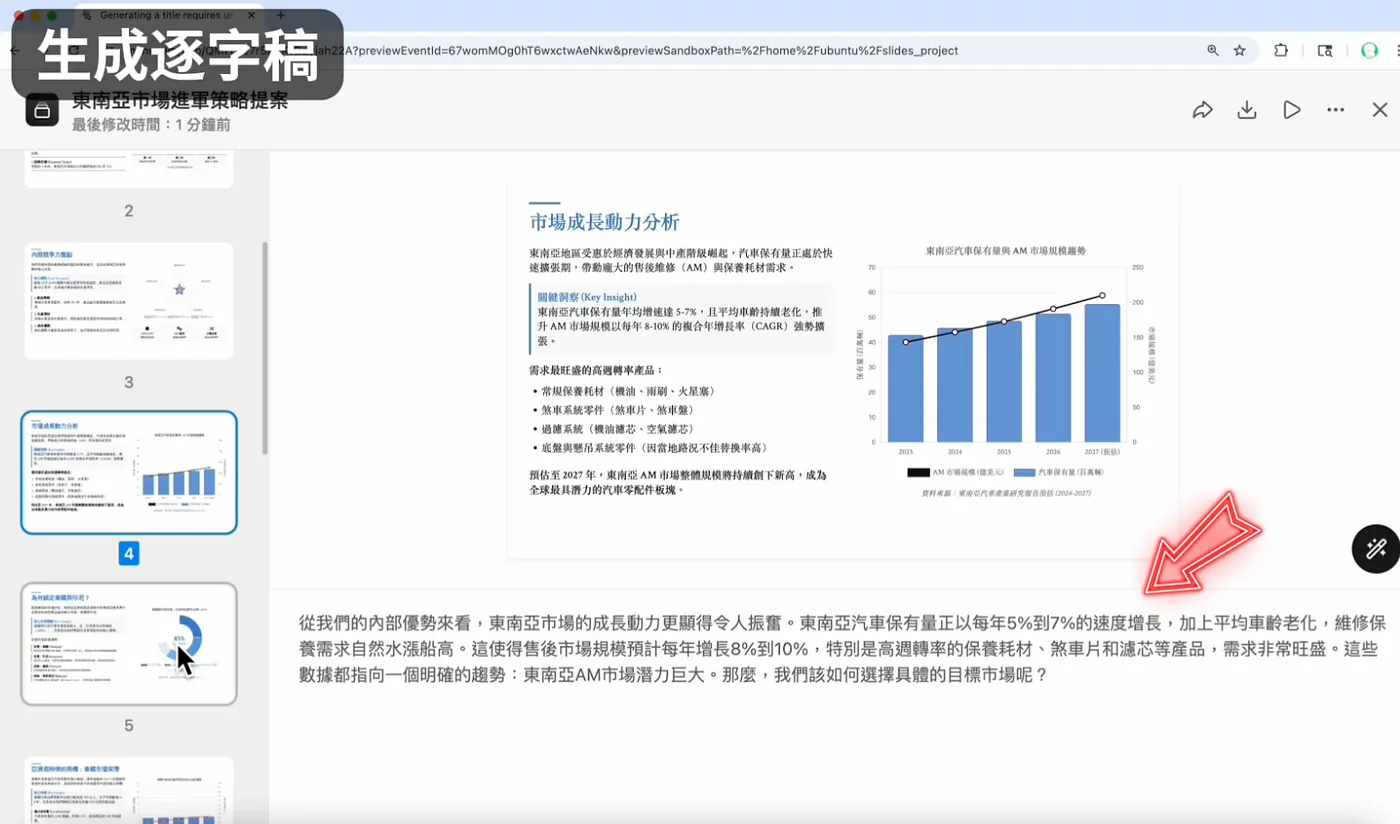 STEP 4: 生成圖文並茂簡報(圖 19)