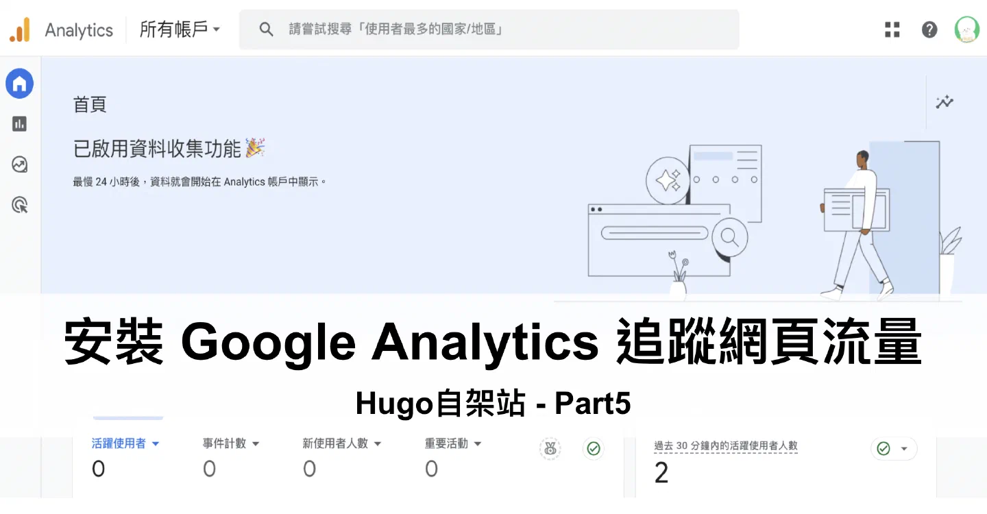 〈安裝 Google Analytics 追蹤網頁流量〉封面